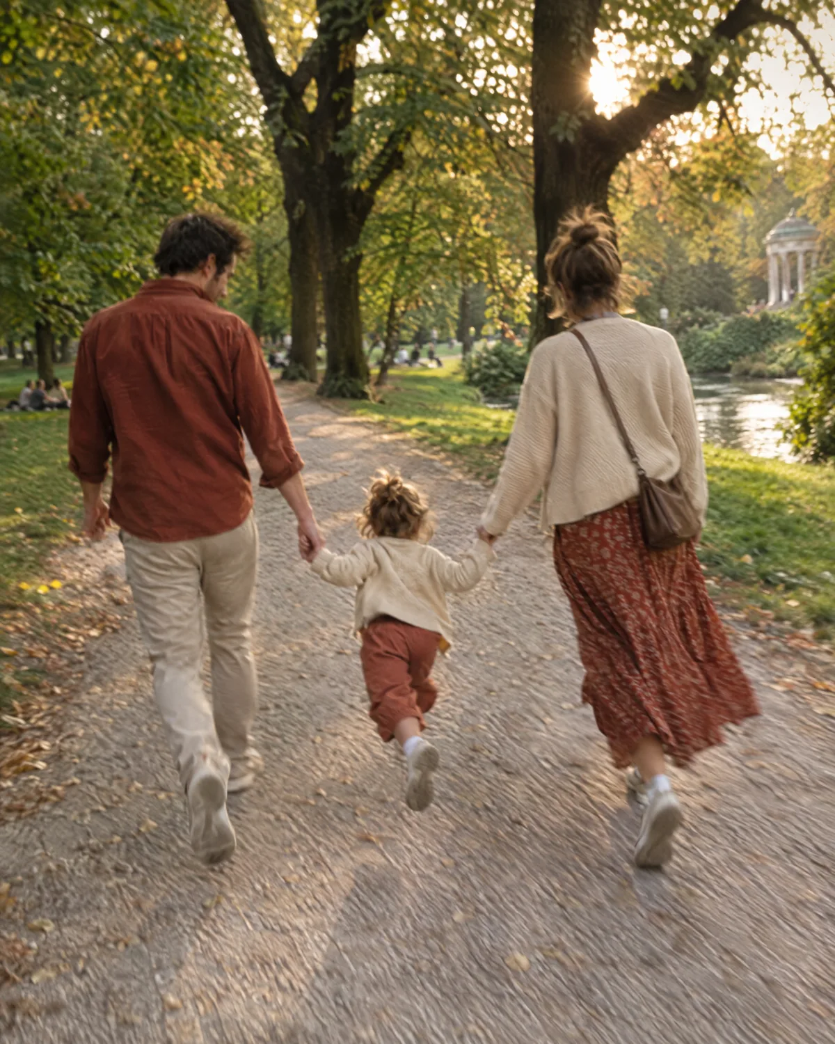 Familie im Hotel ADRIA München